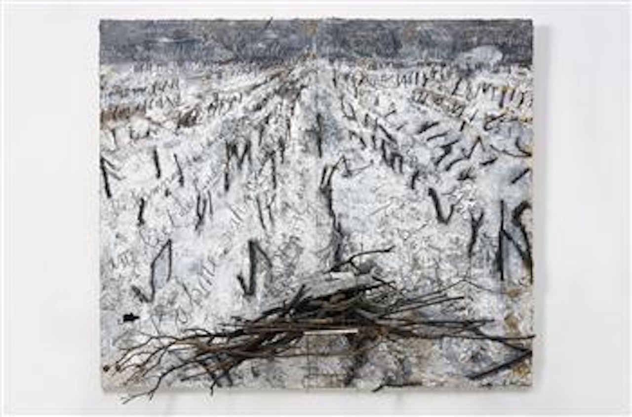 Dein Haus ritt die finstere Welle by Anselm Kiefer
