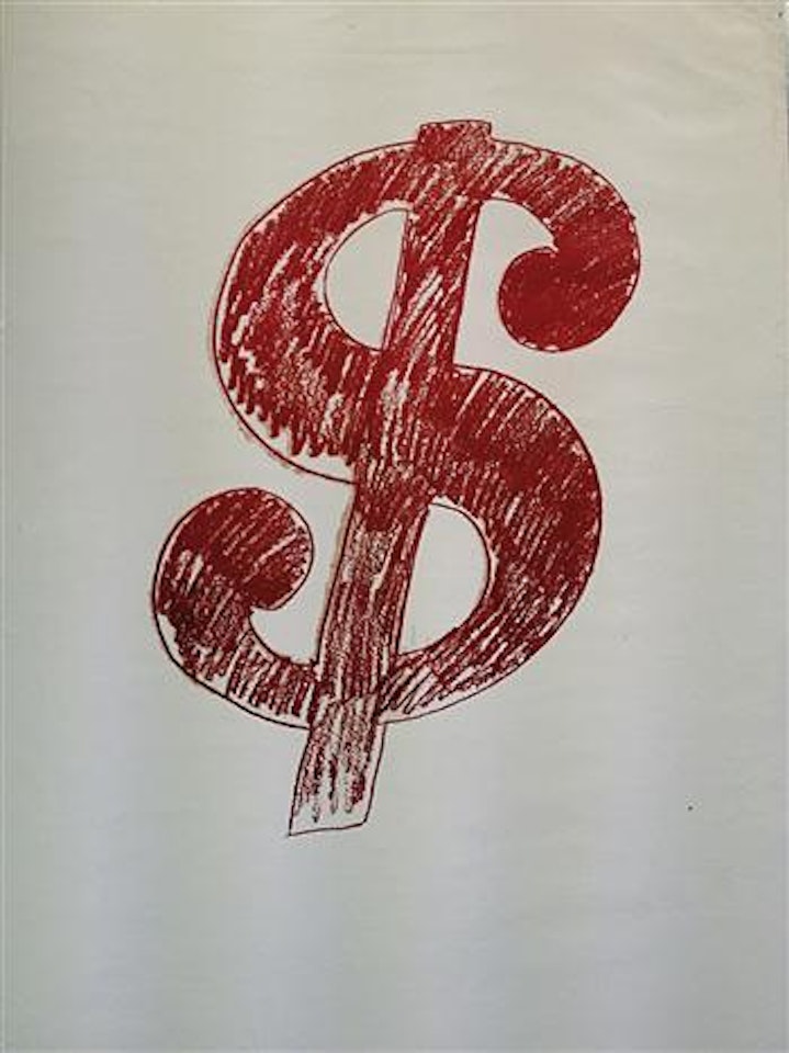 $ (1) by Andy Warhol