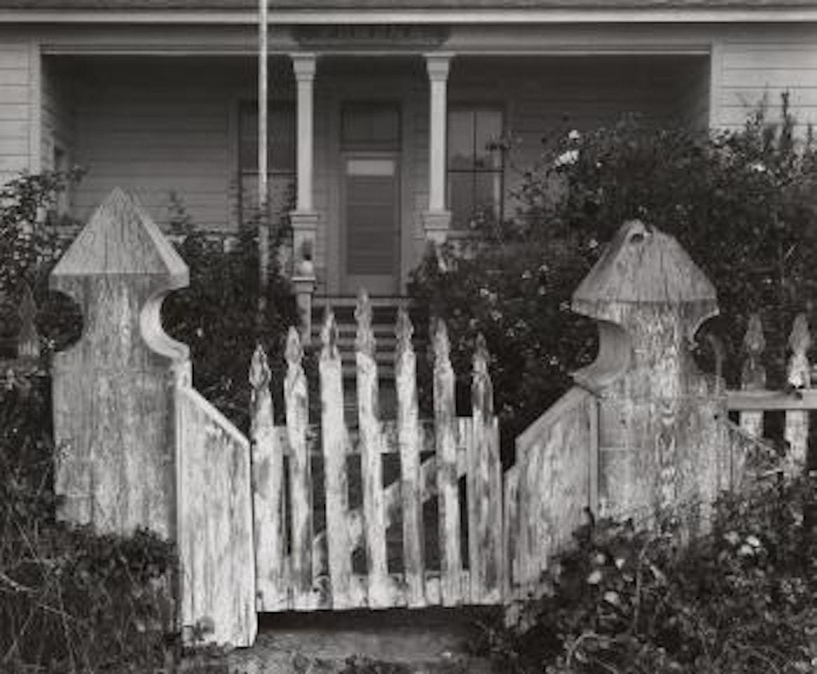 Old Gate near Fort Ross by Ansel Adams