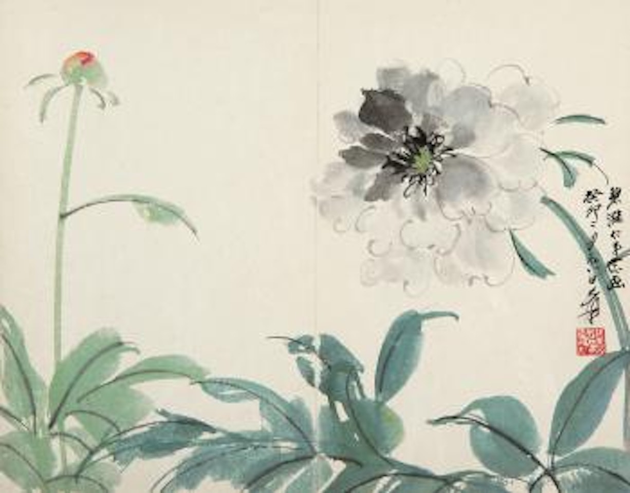 Lotus by Zhang Daqian