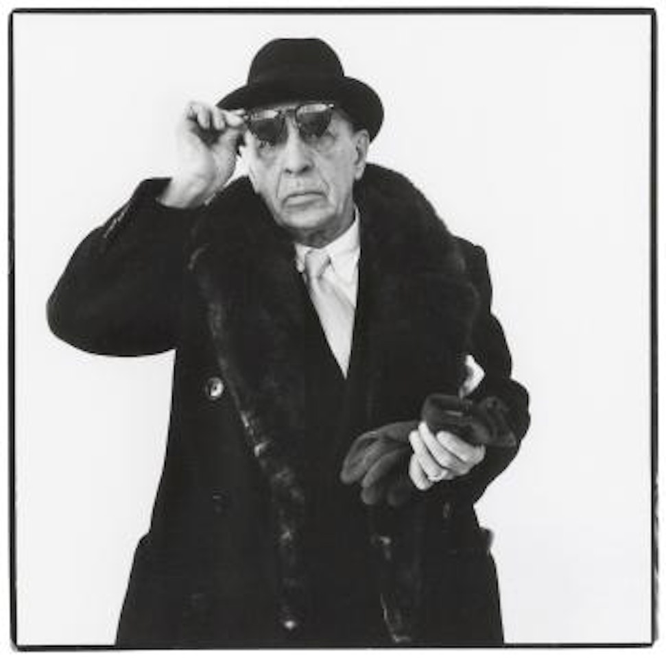 Igor Stravinsky, New York, January 8, 1959 by Richard Avedon