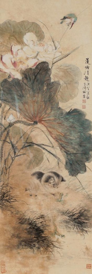 Lotus by Cao Kejia by Wang Xuetao