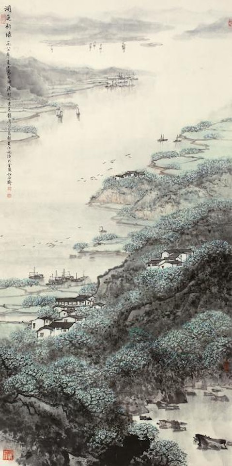 Landscape by Song Wenzhi