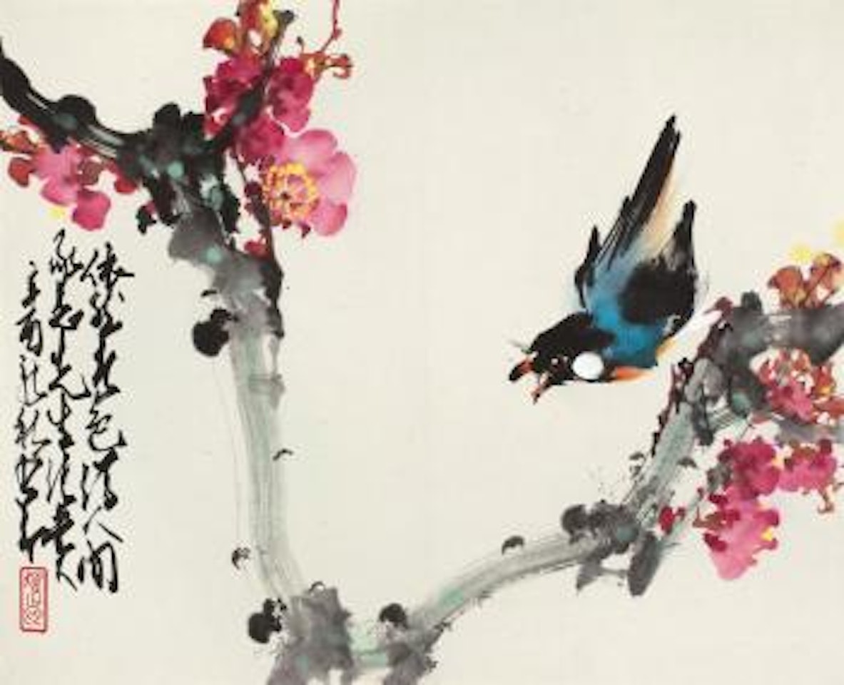 Birds And Flowers by Zhao Shao'ang