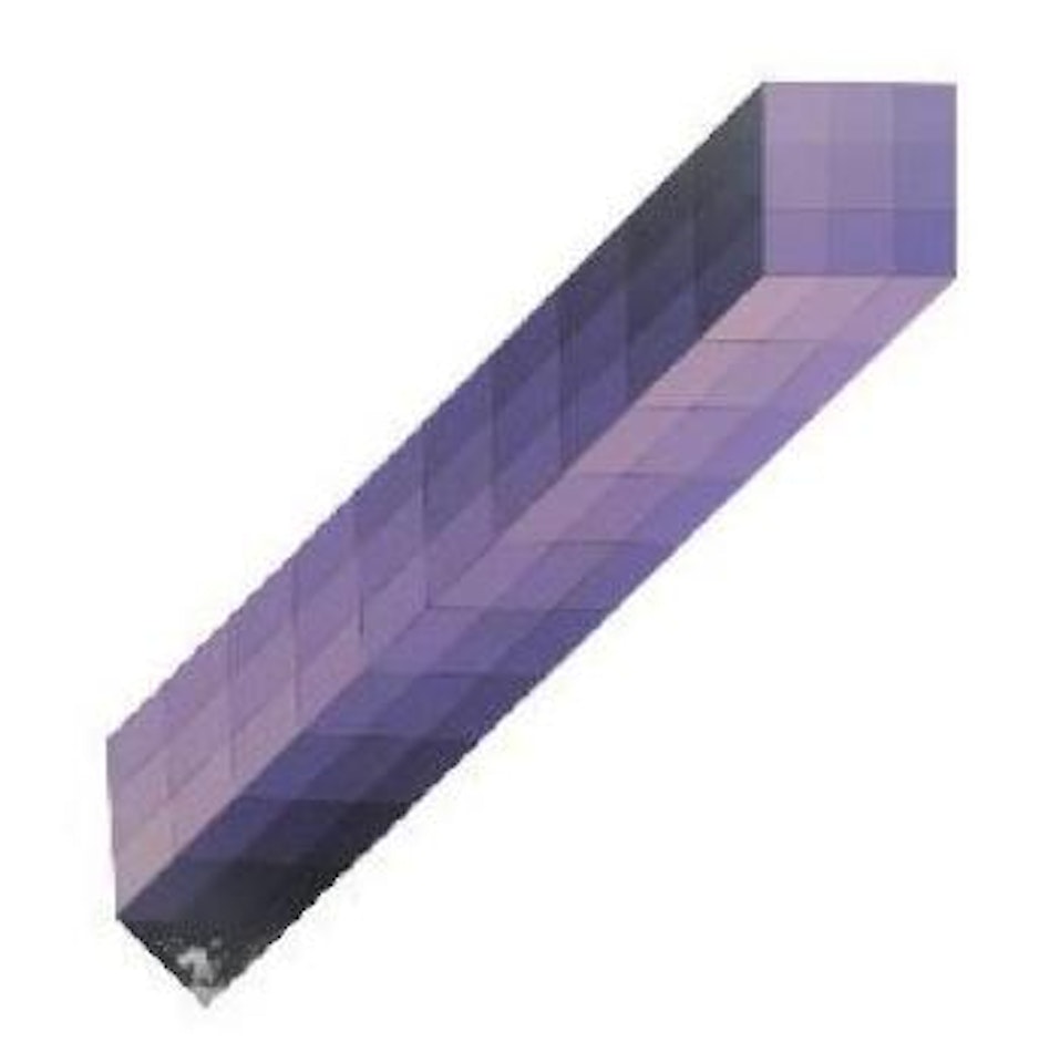 Composition biface by Victor Vasarely
