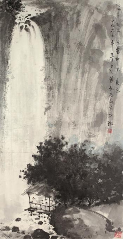 Landscape by Fu Baoshi