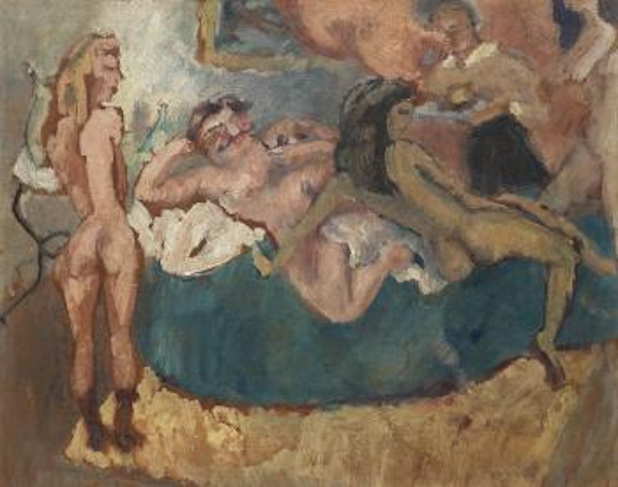 Maison close by Jules Pascin