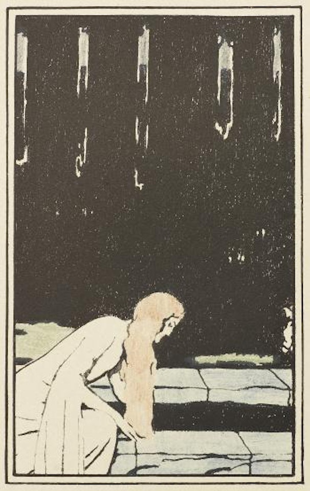 Cinq illustrations pour 'Pelléas et Mélisande' by Fernand Khnopff