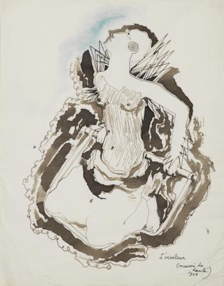 Personnage ailé by Jean Cocteau