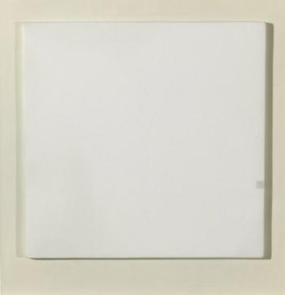 Dimensione di quadrato nel quadrato by Antonio Calderara
