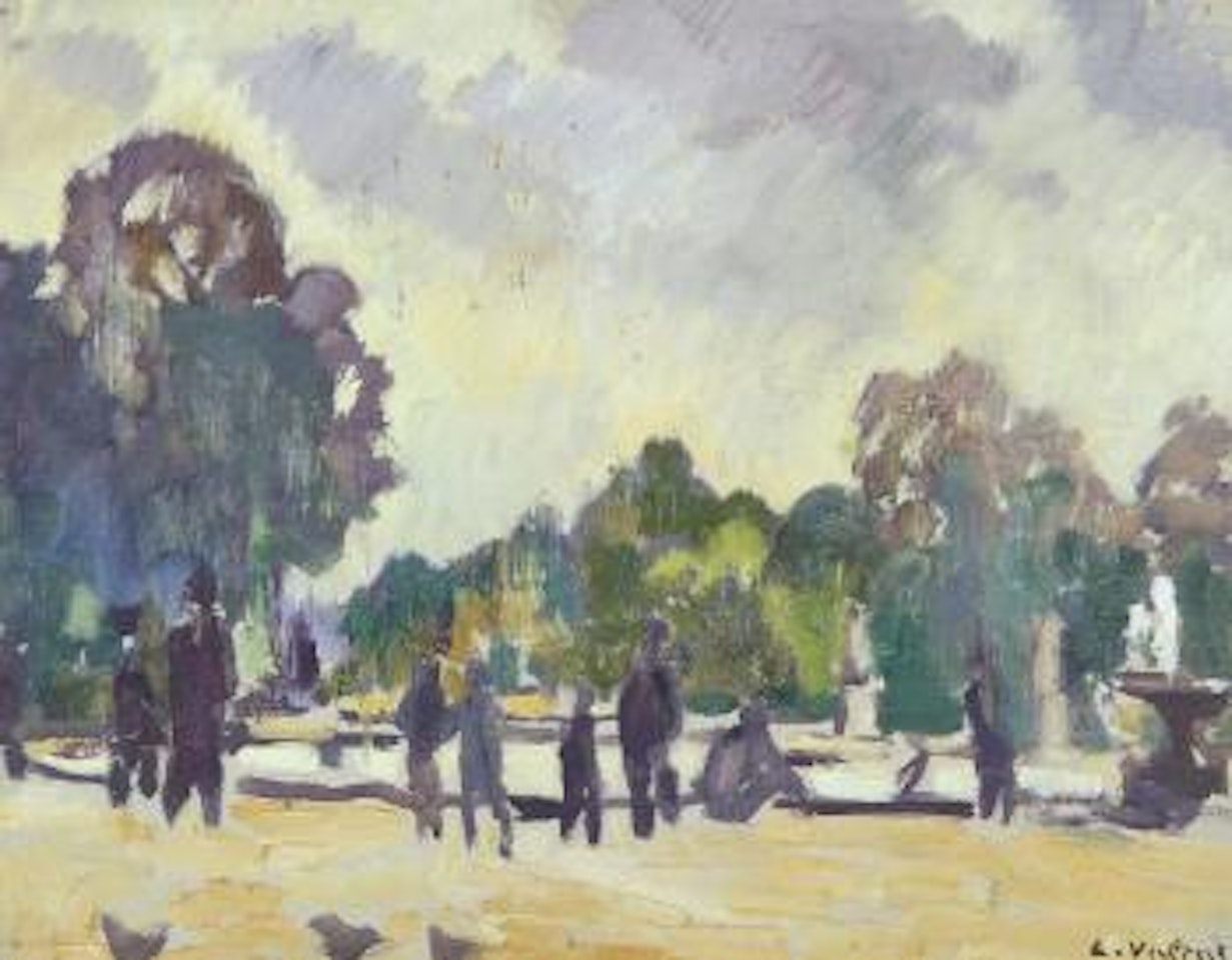 Les Tuilleries by Louis Valtat