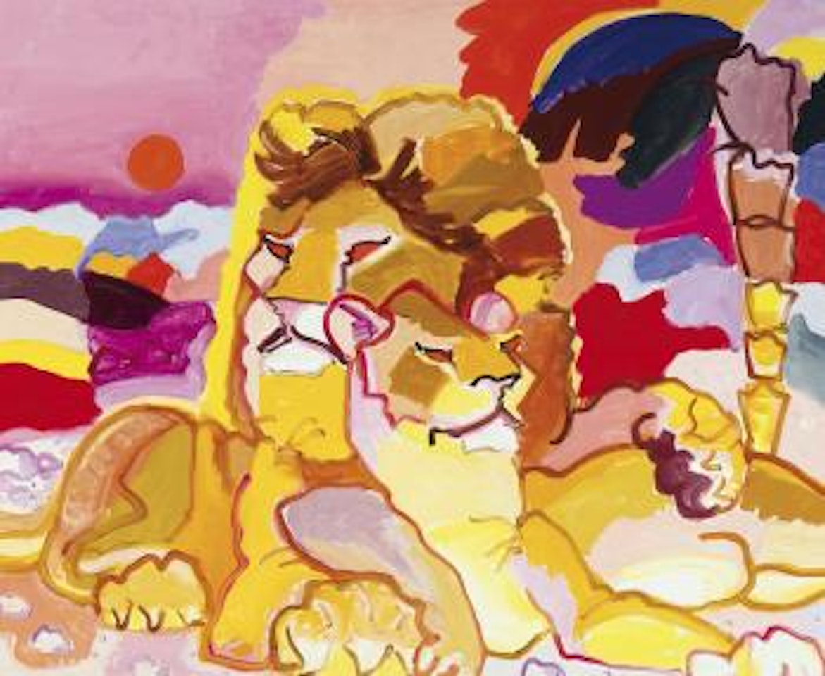 Le lion de l'Atlas by Charles Lapicque