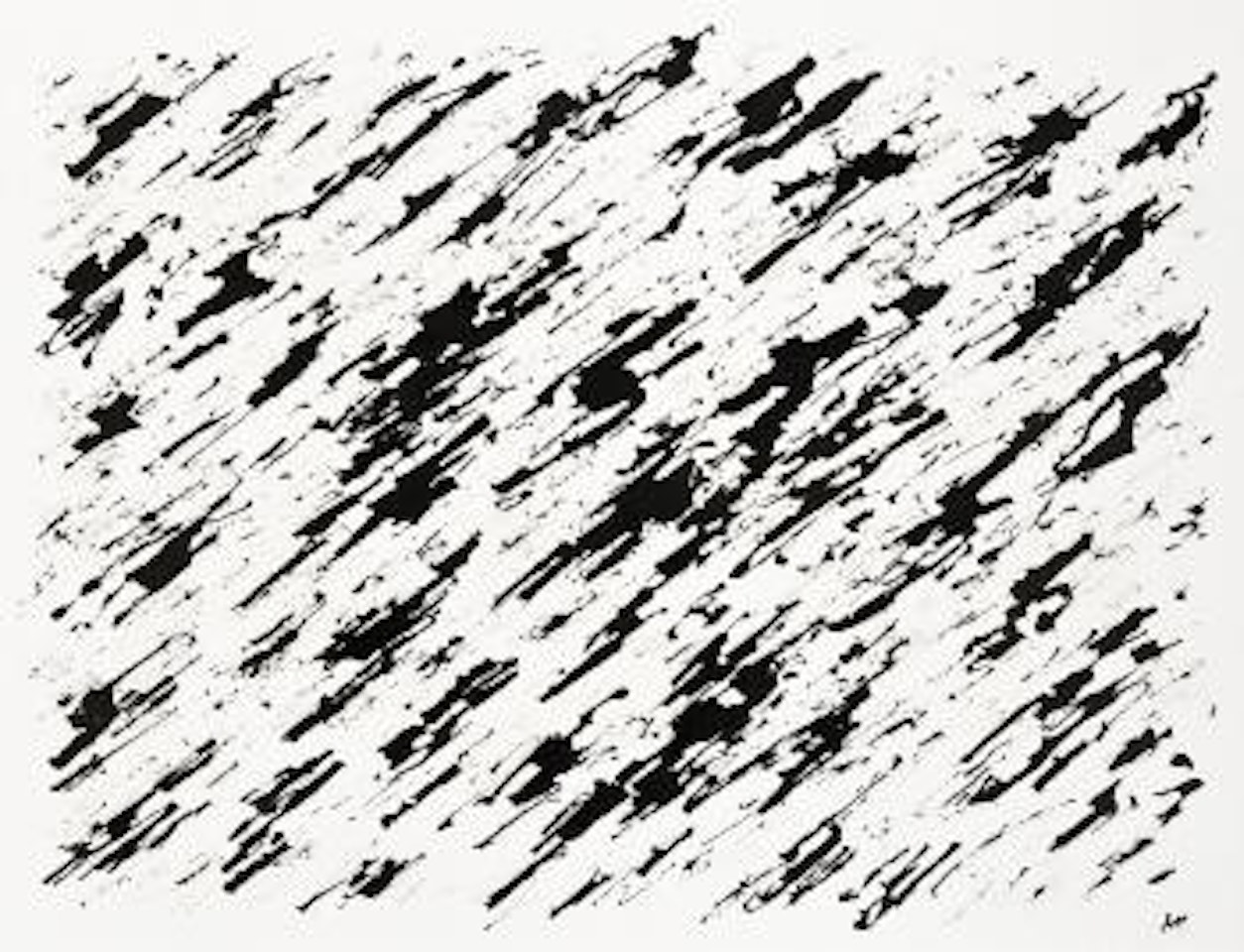 Compositie by Henri Michaux