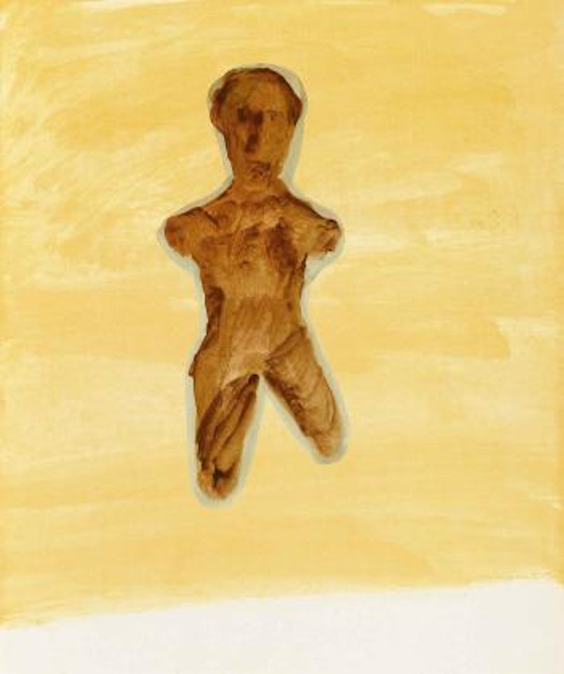 Three studies: Truncated figure; Ram and fragments of a horse; and Figure in profile by Sidney Nolan