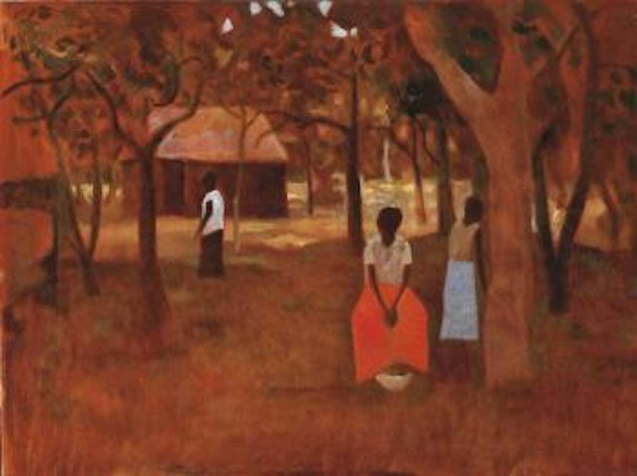 Red Dress by Ray Austin Crooke