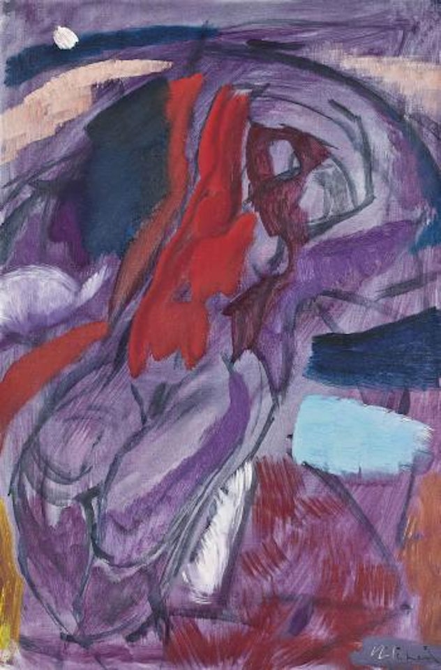 Shore Figure by Ivon Hitchens