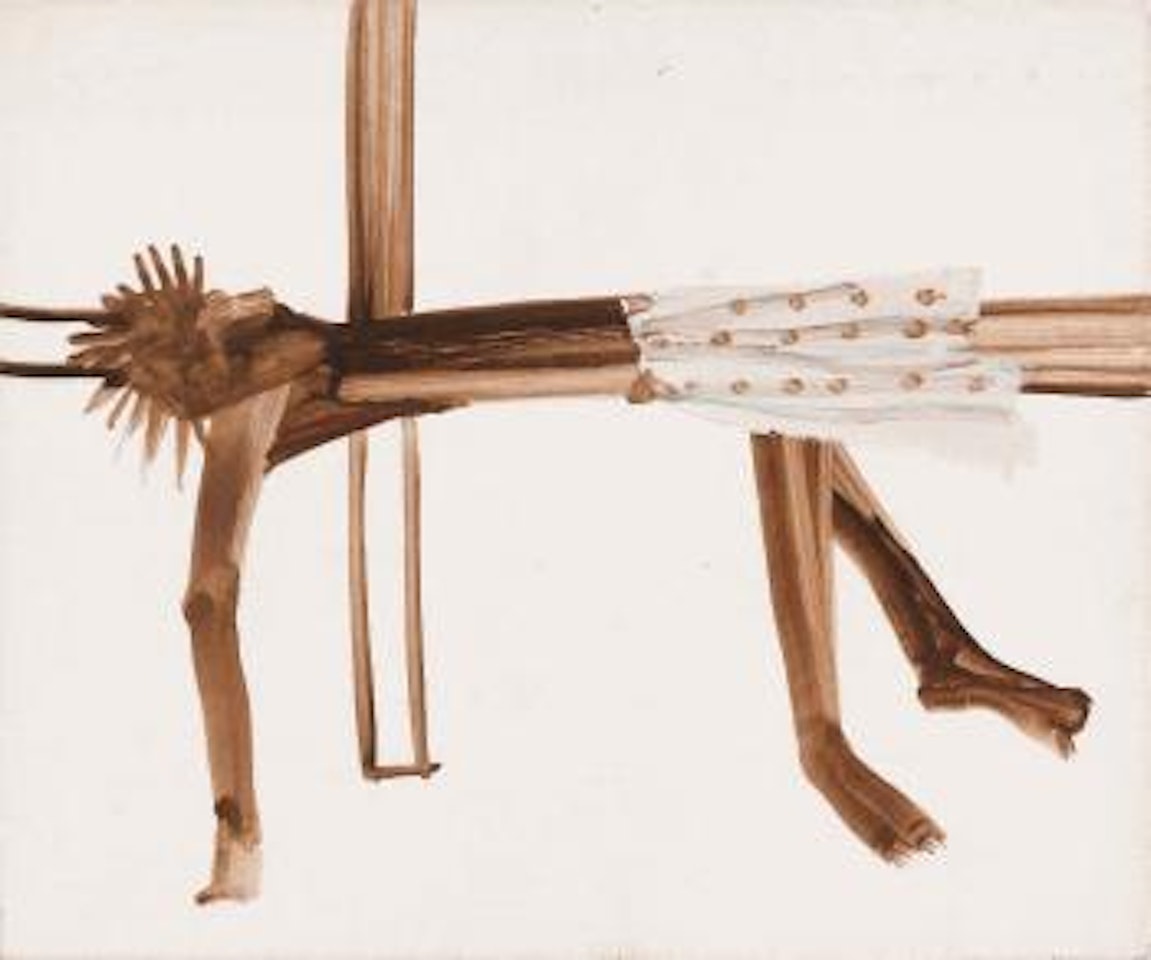 Fallen warrior by Sidney Nolan