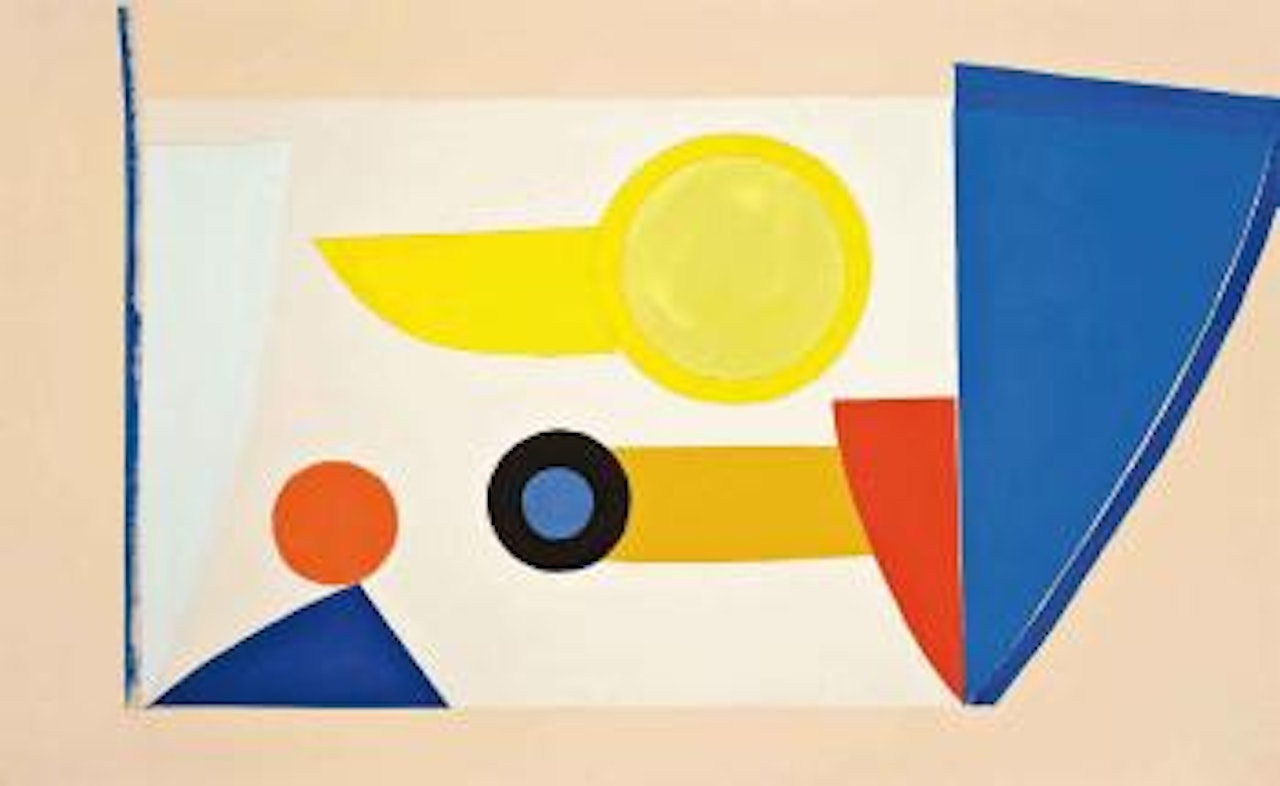 Blue and Yellow Challenger by Terry Frost