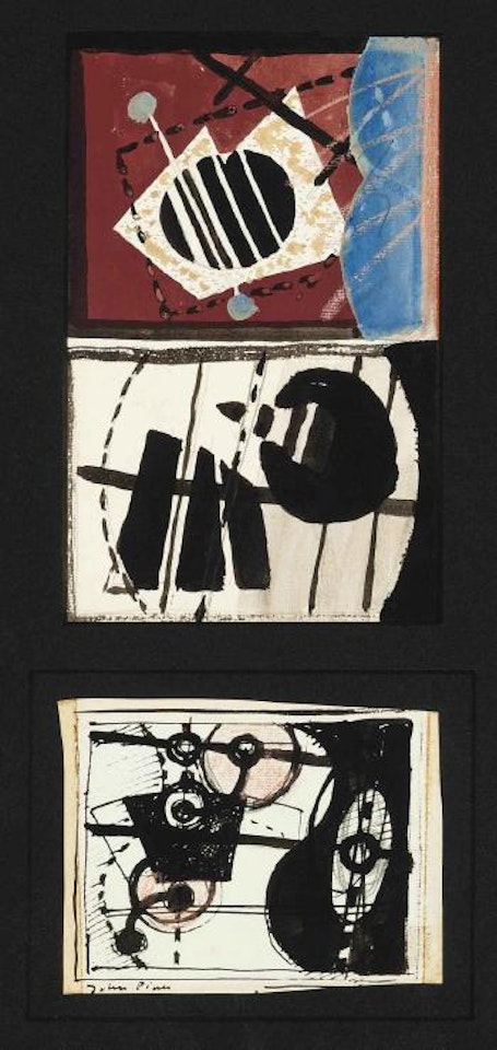 Three Sketches for Construction by John Piper