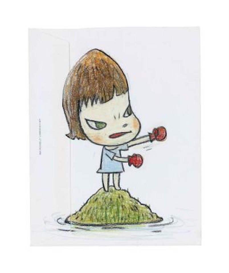 Untitled (Boxing Island) by Yoshitomo Nara