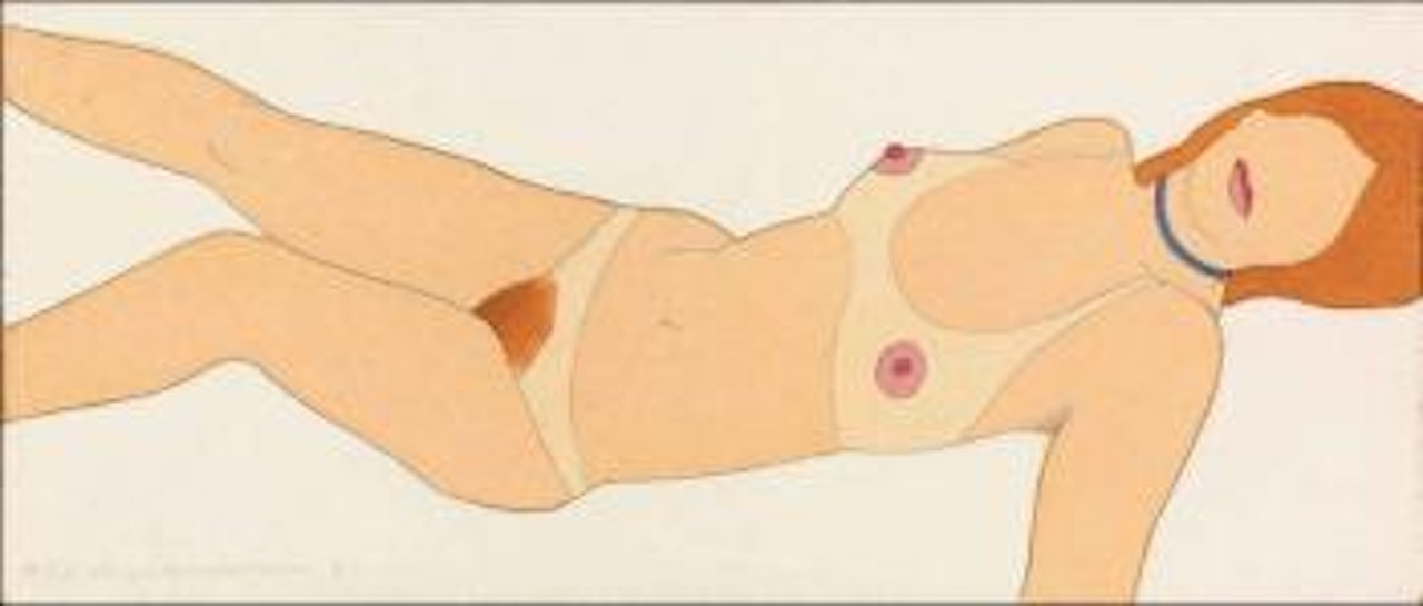 Beautiful Kate #38 (Variable Edition) by Tom Wesselmann