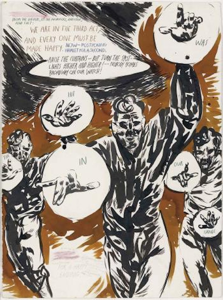 Untitled (From the Backers) by Raymond Pettibon