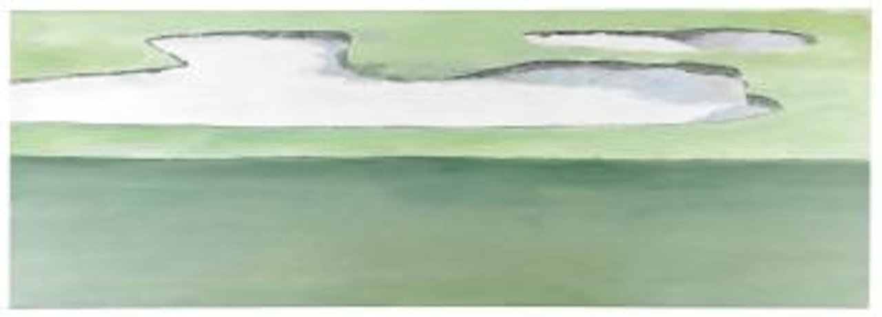 Golf Court by Luc Tuymans