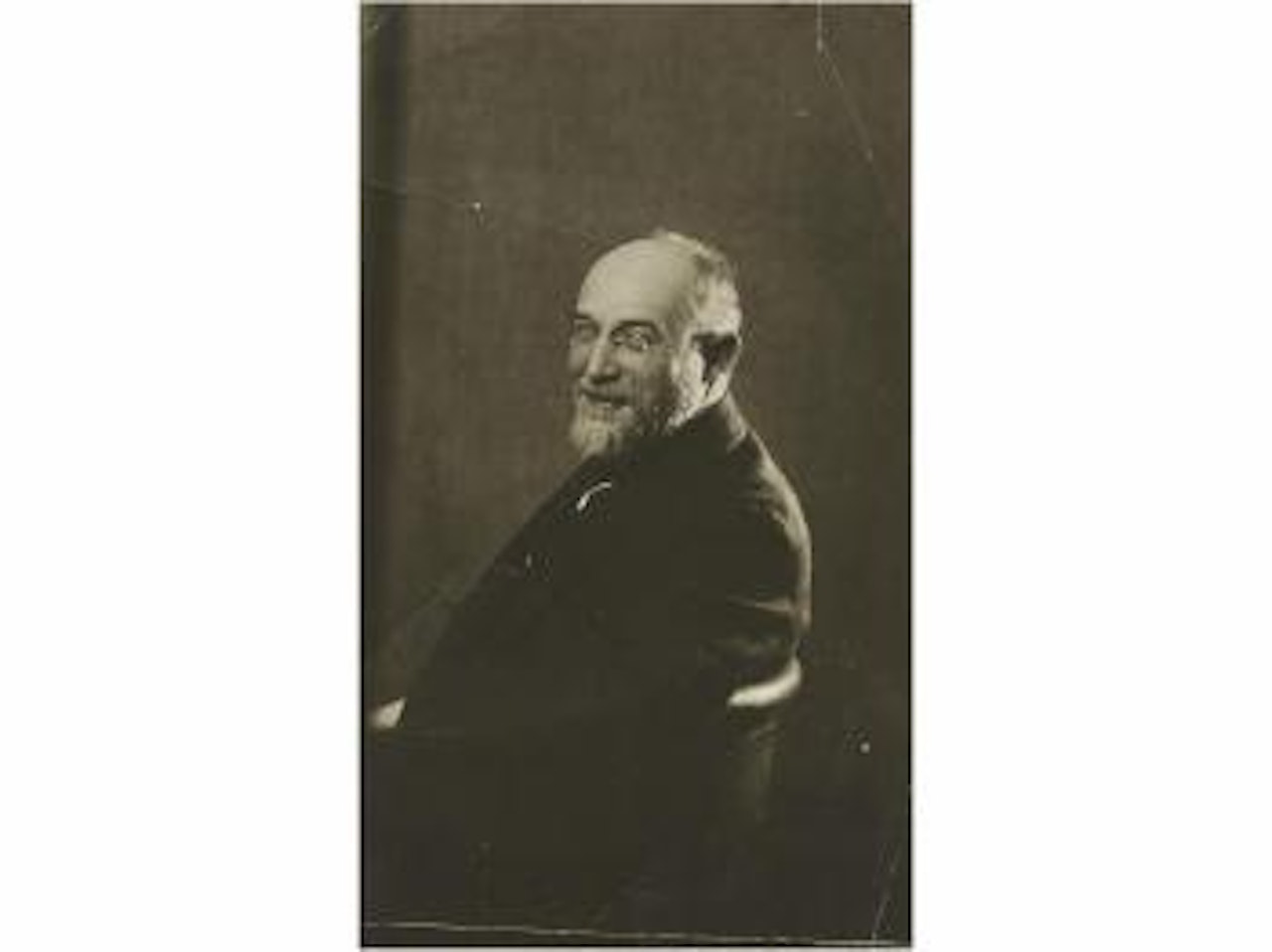 Erik Satie by Man Ray