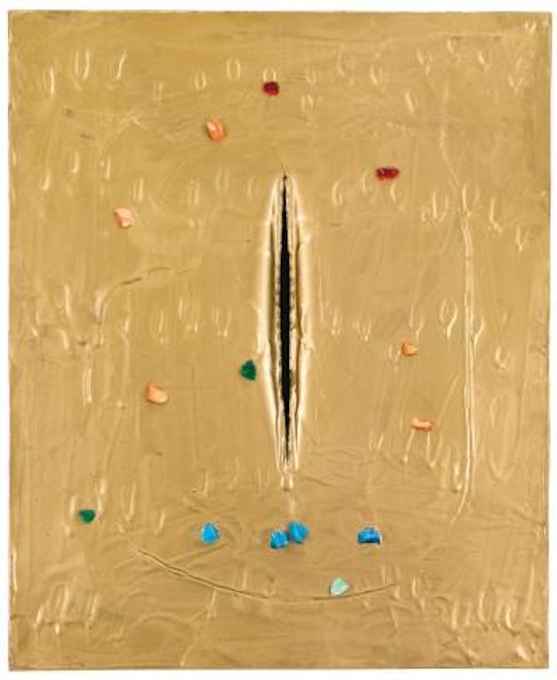 Concetto Spaziale by Lucio Fontana