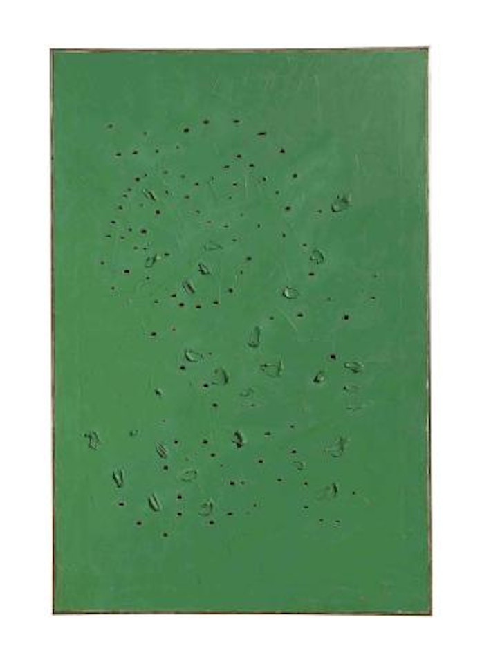 Concetto spaziale by Lucio Fontana