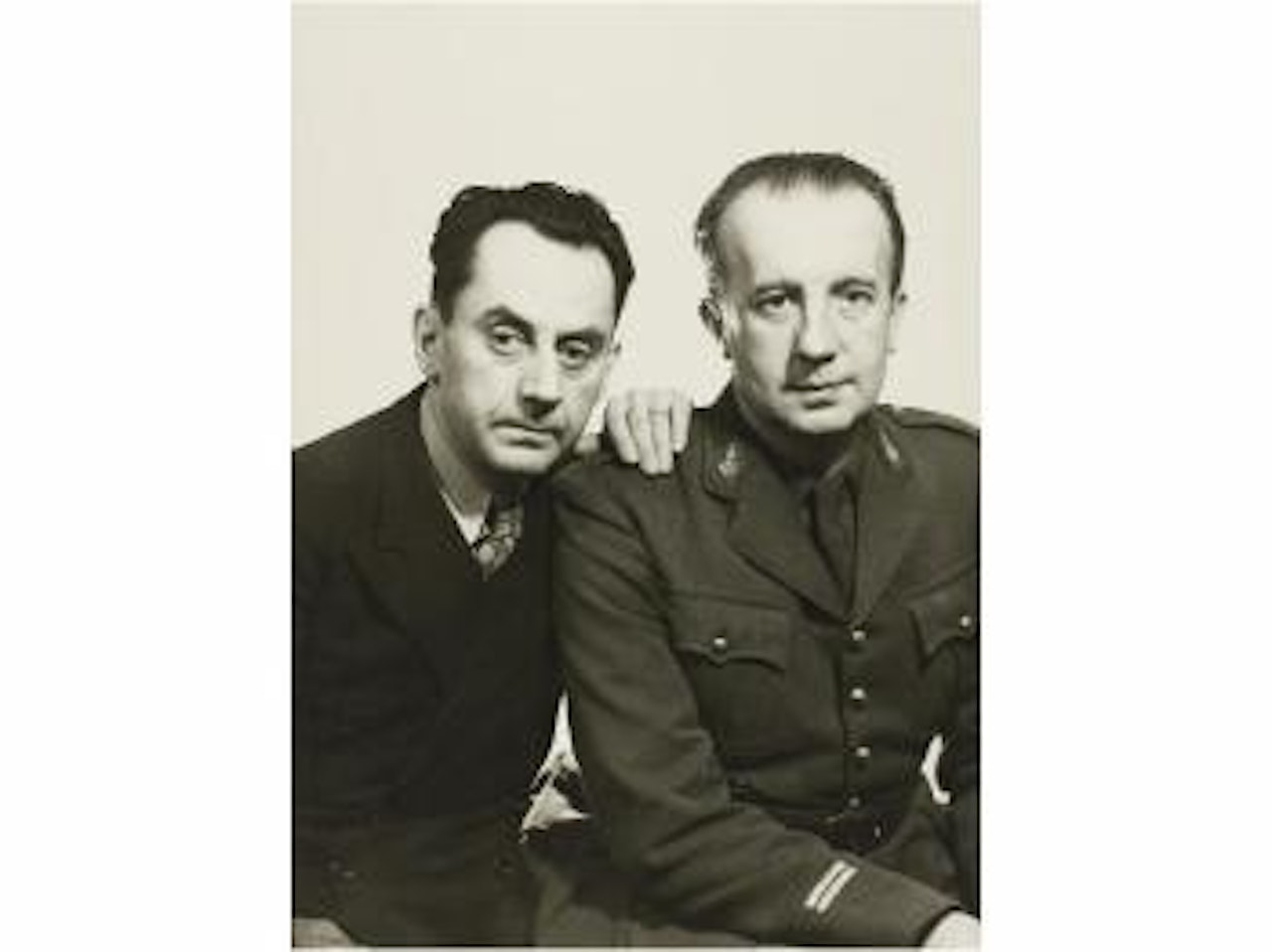 Man Ray y Paul Éluard by Man Ray
