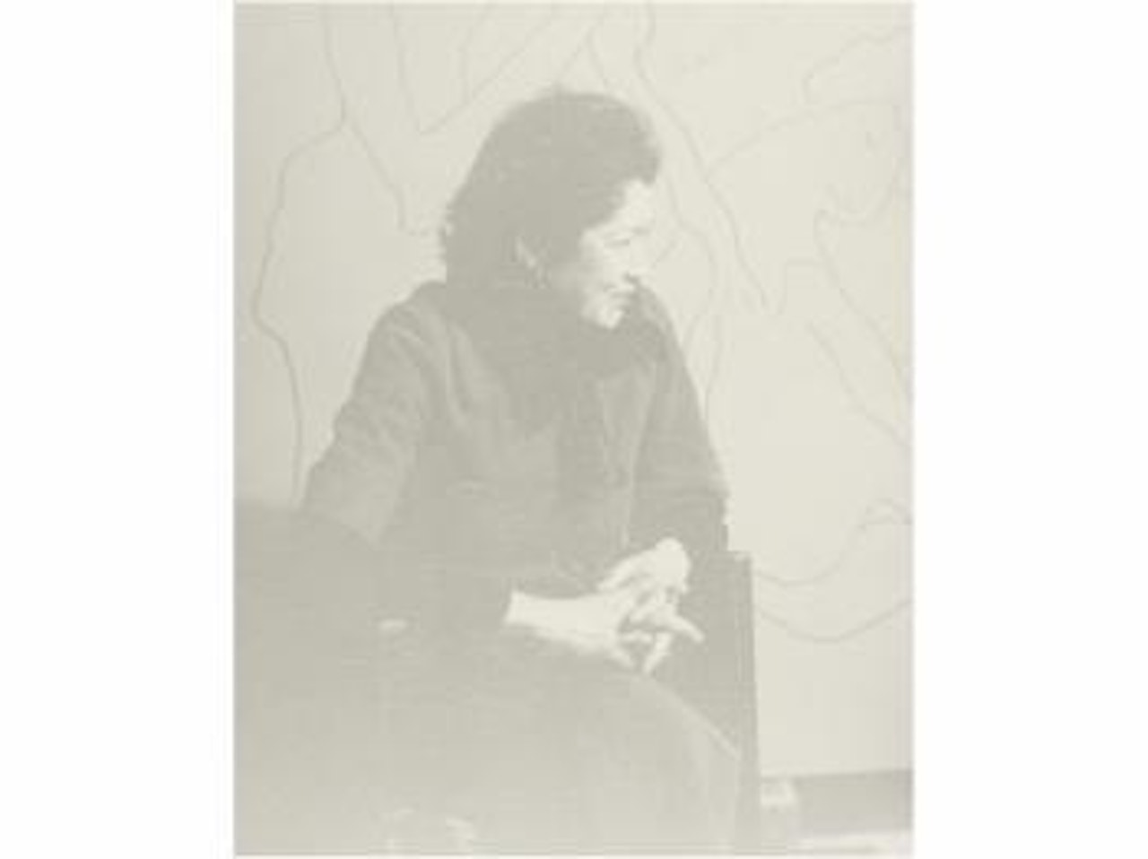 Julie Lawson, estudio en gris by Man Ray