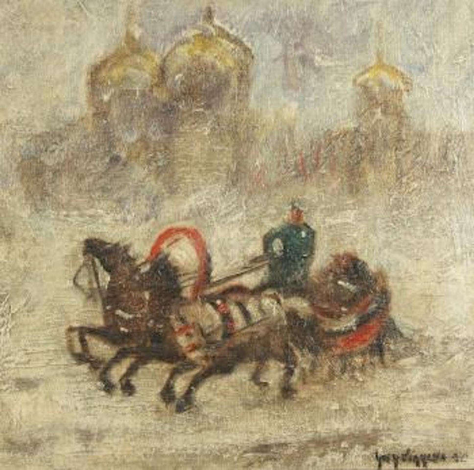 Winter in Moscow by Guy Carleton Wiggins