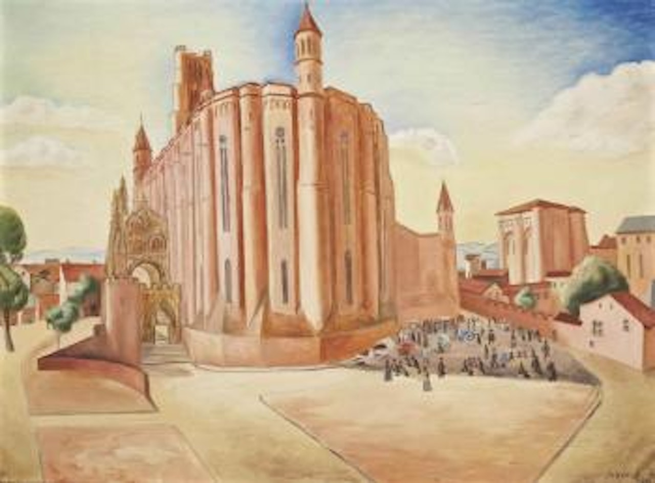 La cathédrale d'Albi by Leopold Survage