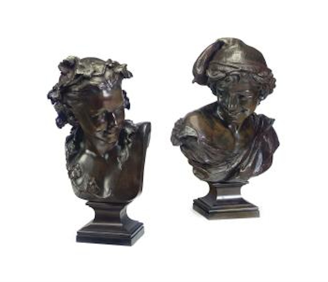 Le Rieur Napolitain; L'Espiegle by Jean-Baptiste Carpeaux