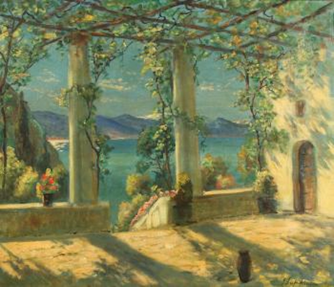 Amalfi Coast by Georgij Aleksandrovic Lapschin