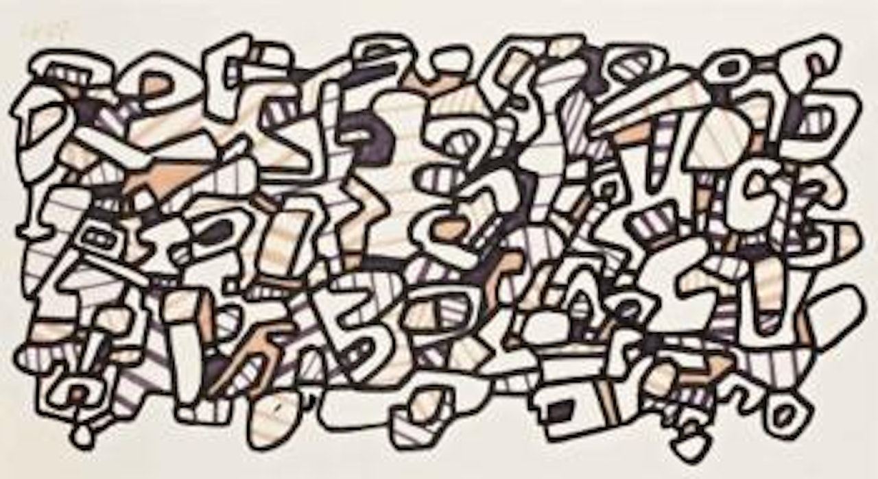 Motif by Jean Dubuffet