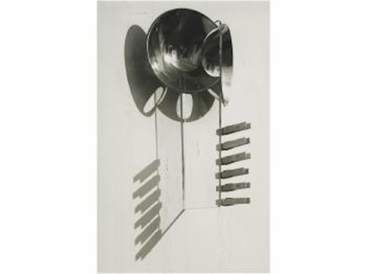 Intergation of shadows, woman by Man Ray