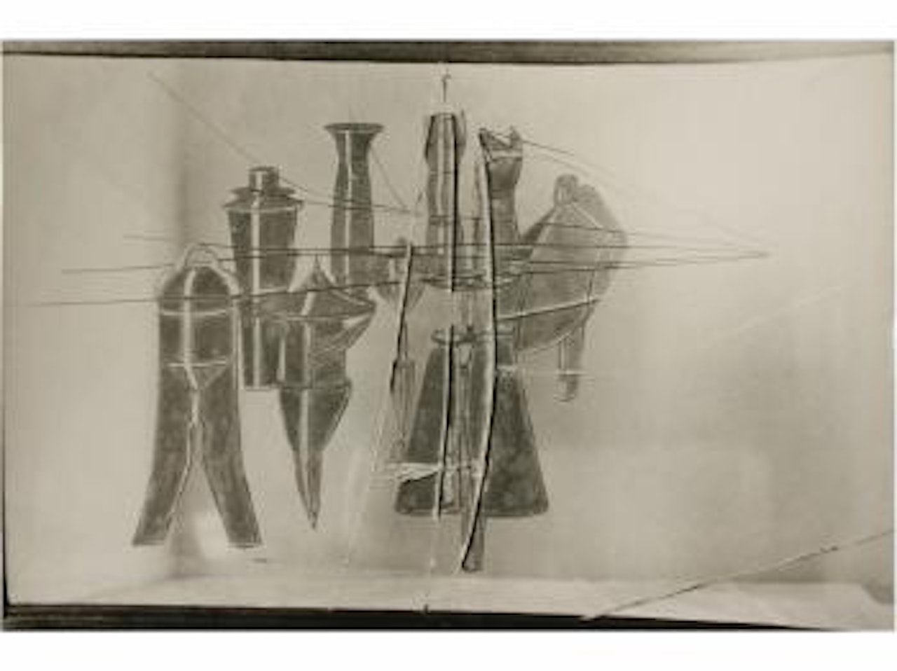 Fotografía de Neuf moules mâliques by Man Ray