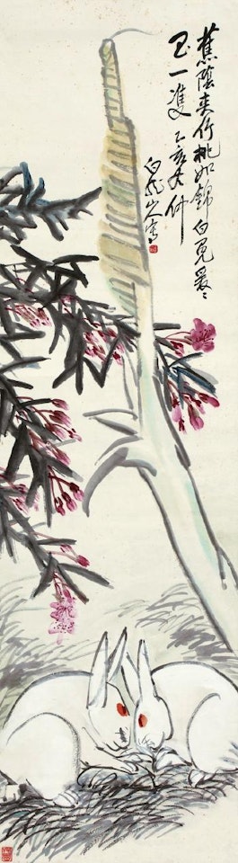 Rabbits by Wang Zhen
