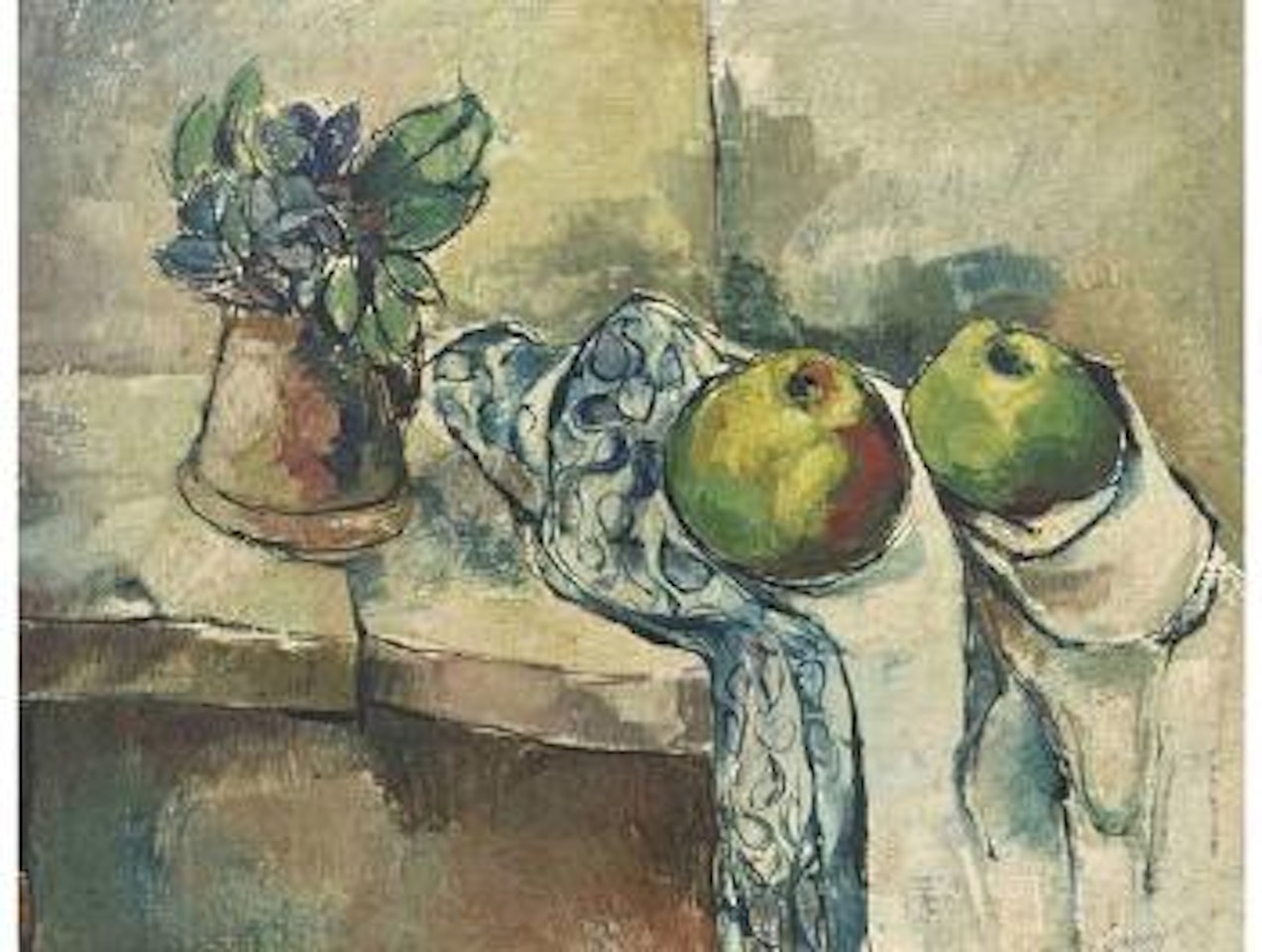 Still Life with Apples by Cecil Skotnes