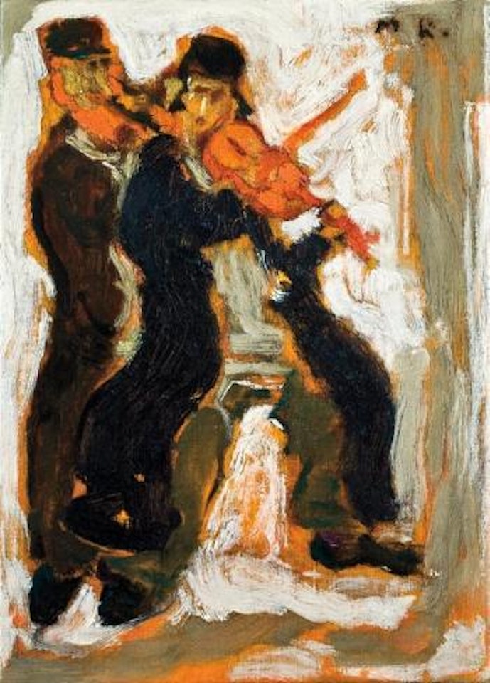 Two musicians by Emmanuel Mané-Katz