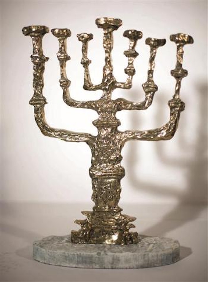 The menorah by Salvador Dali