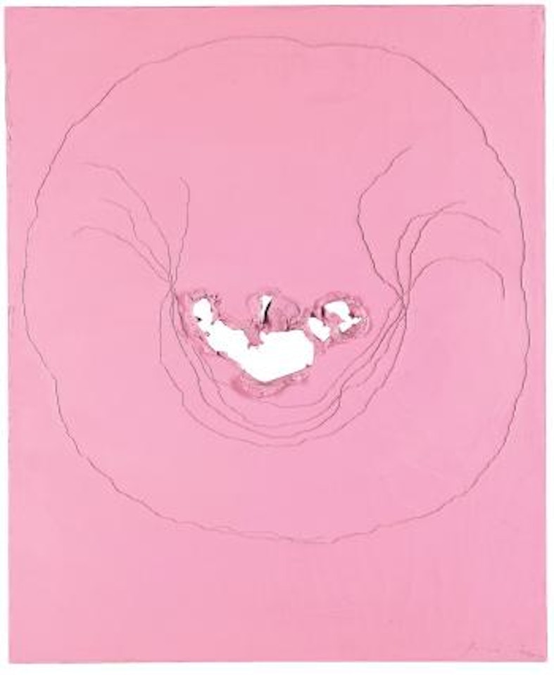 Concetto Spaziale by Lucio Fontana