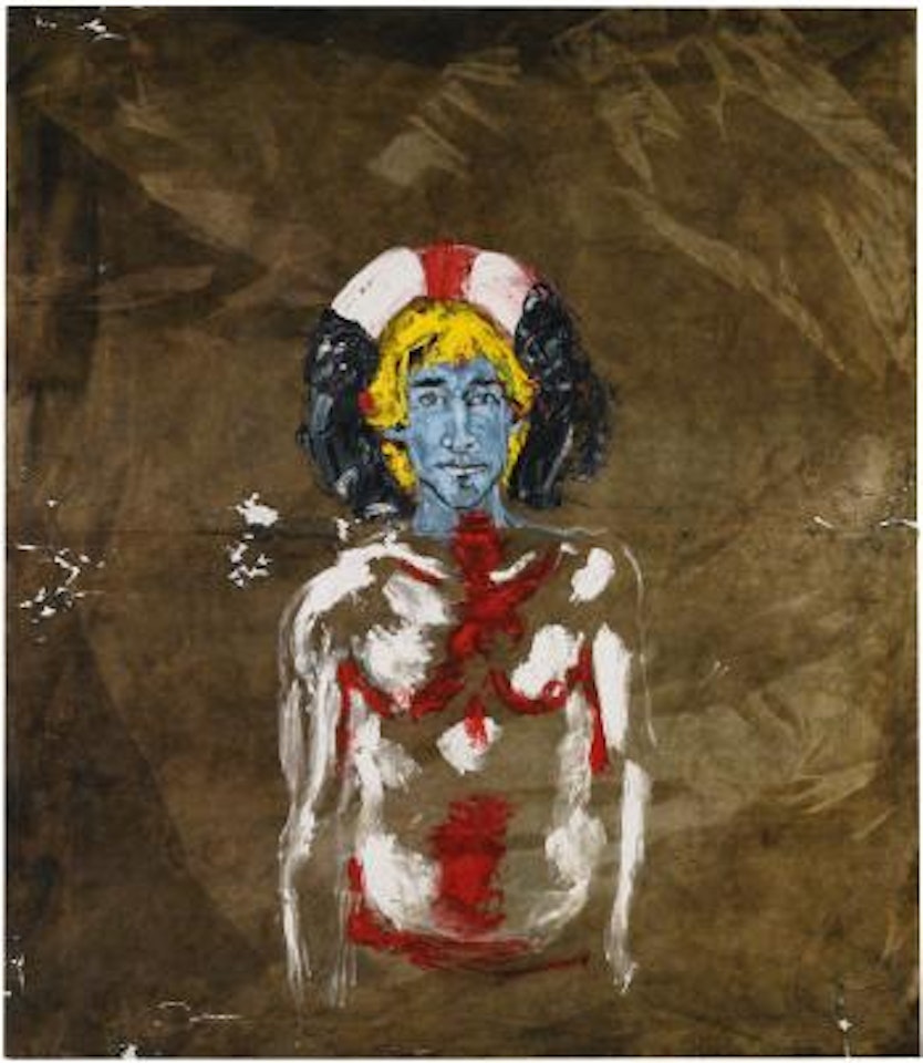 Version Of Chuck 15 by Julian Schnabel