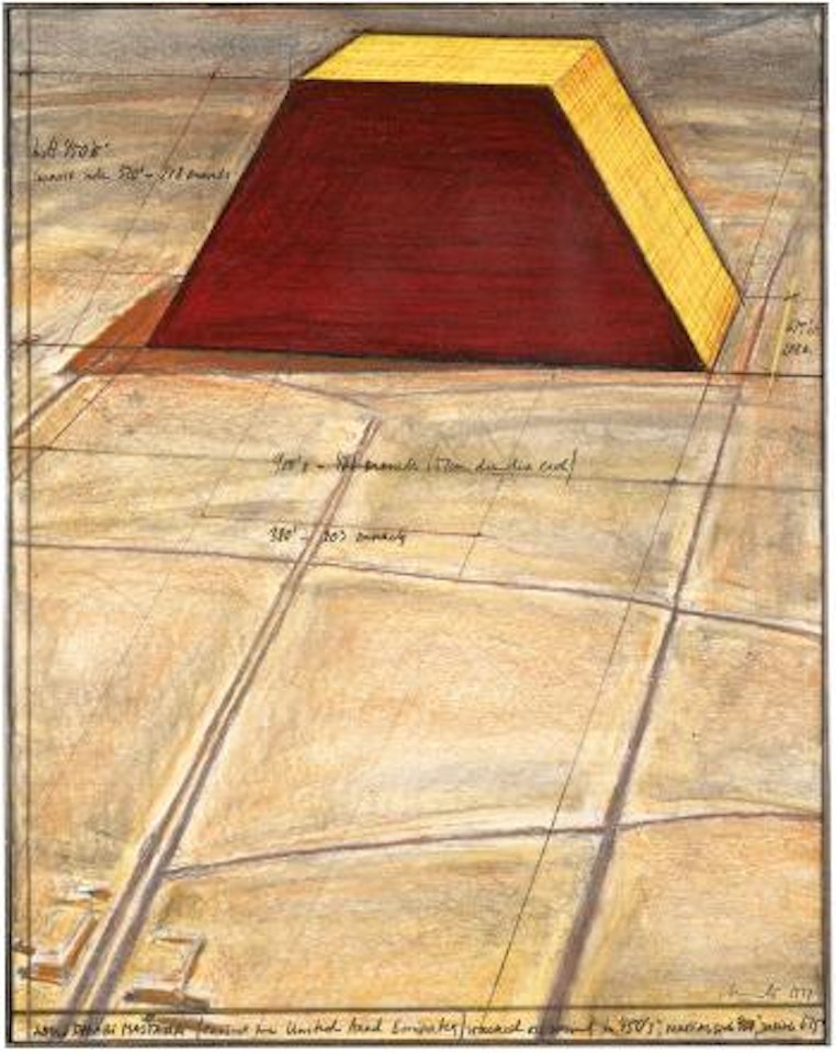Abu Dhabi Mastaba (Project For United Arab Emirates) by Christo