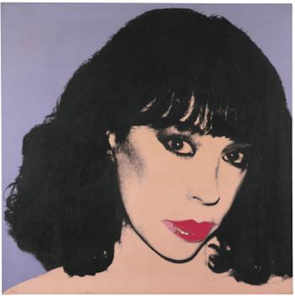 Portrait Of Janet Vilella by Andy Warhol