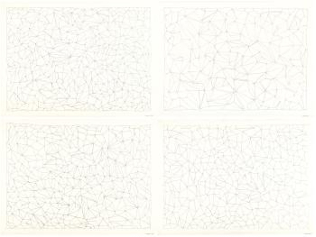 Working Drawing For Wall Drawing (Complex Form) by Sol LeWitt