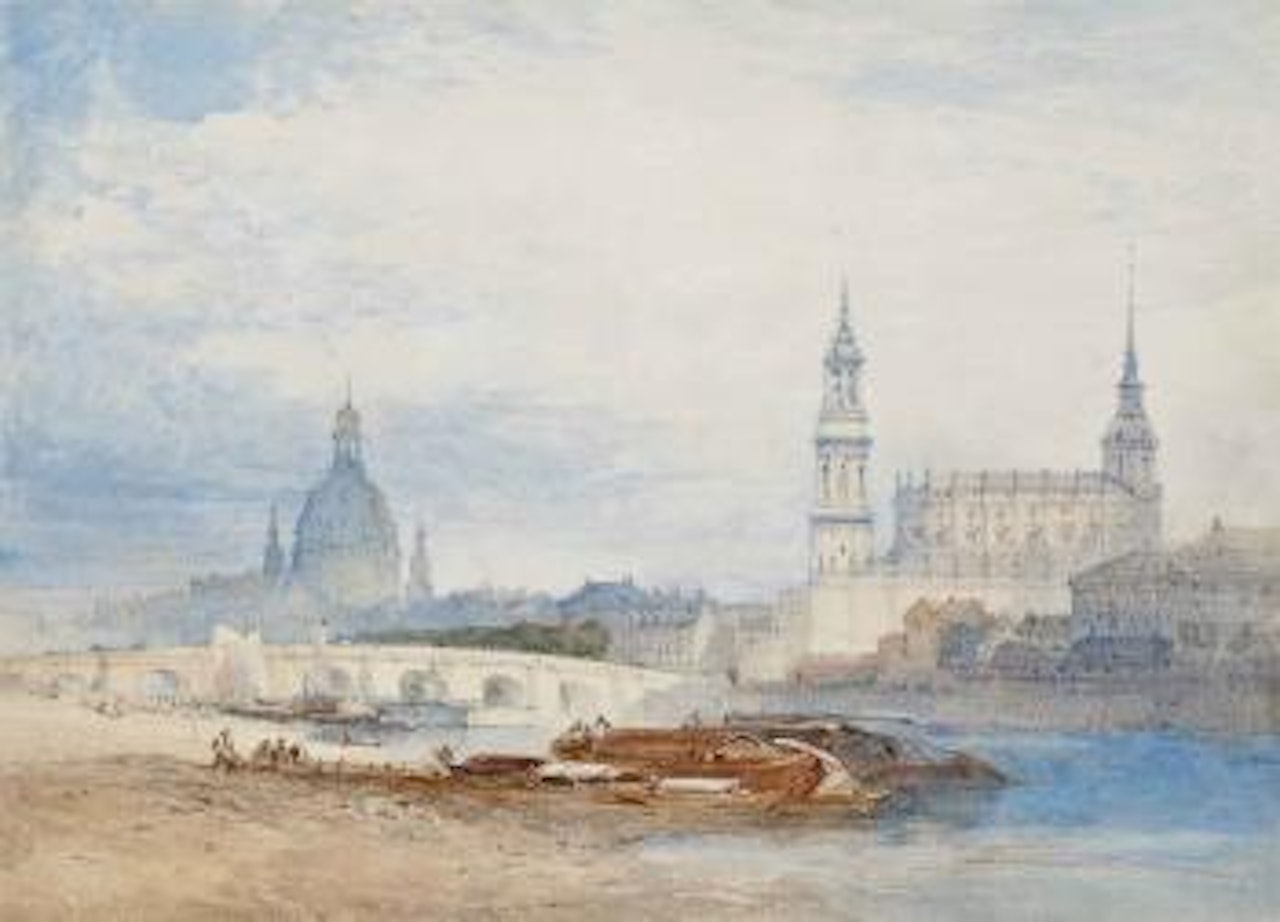View of Dresden by William Callow