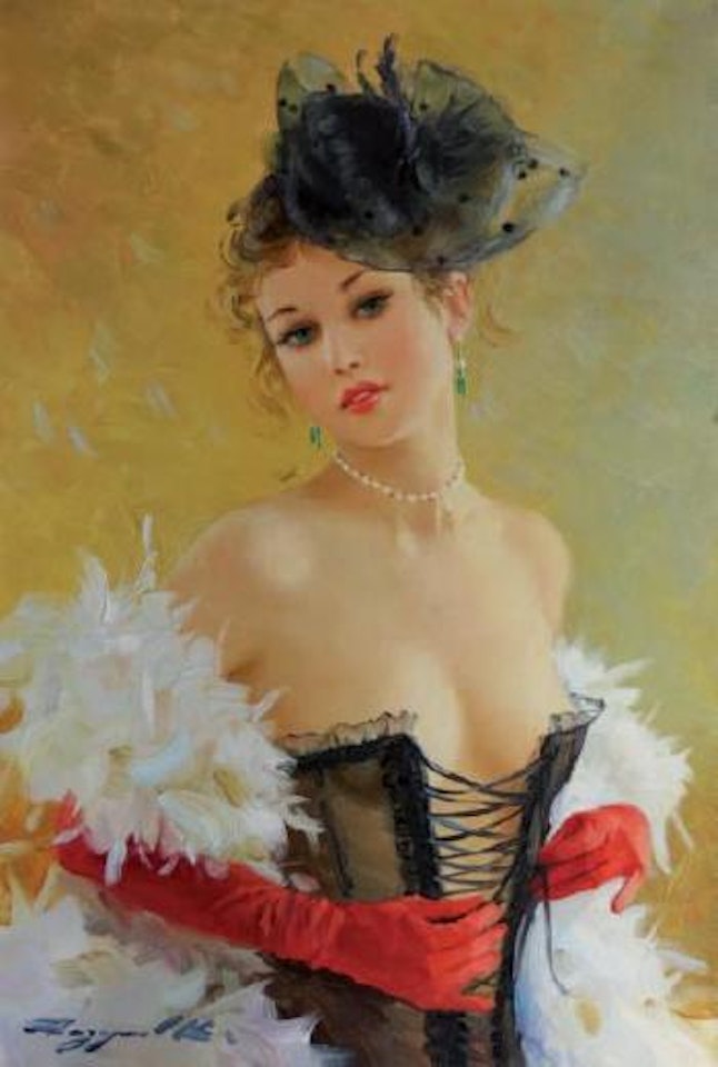 Le décolleté by Constantin Razoumov
